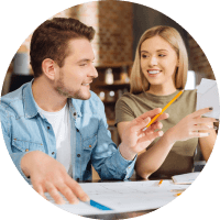 Professionals in a meeting